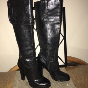 Beautiful Joan & David knee high boots.